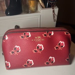Coach cosmetic bag